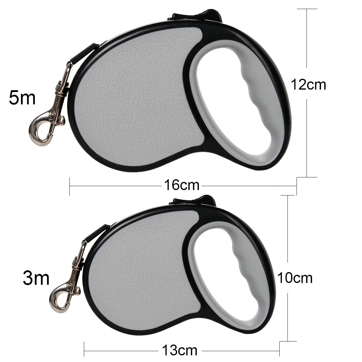 Automatic Retractable Dog Leash (3M & 5M) | Flexible Extending Lead for Small & Large Dogs (Pug, Chihuahua & More!)