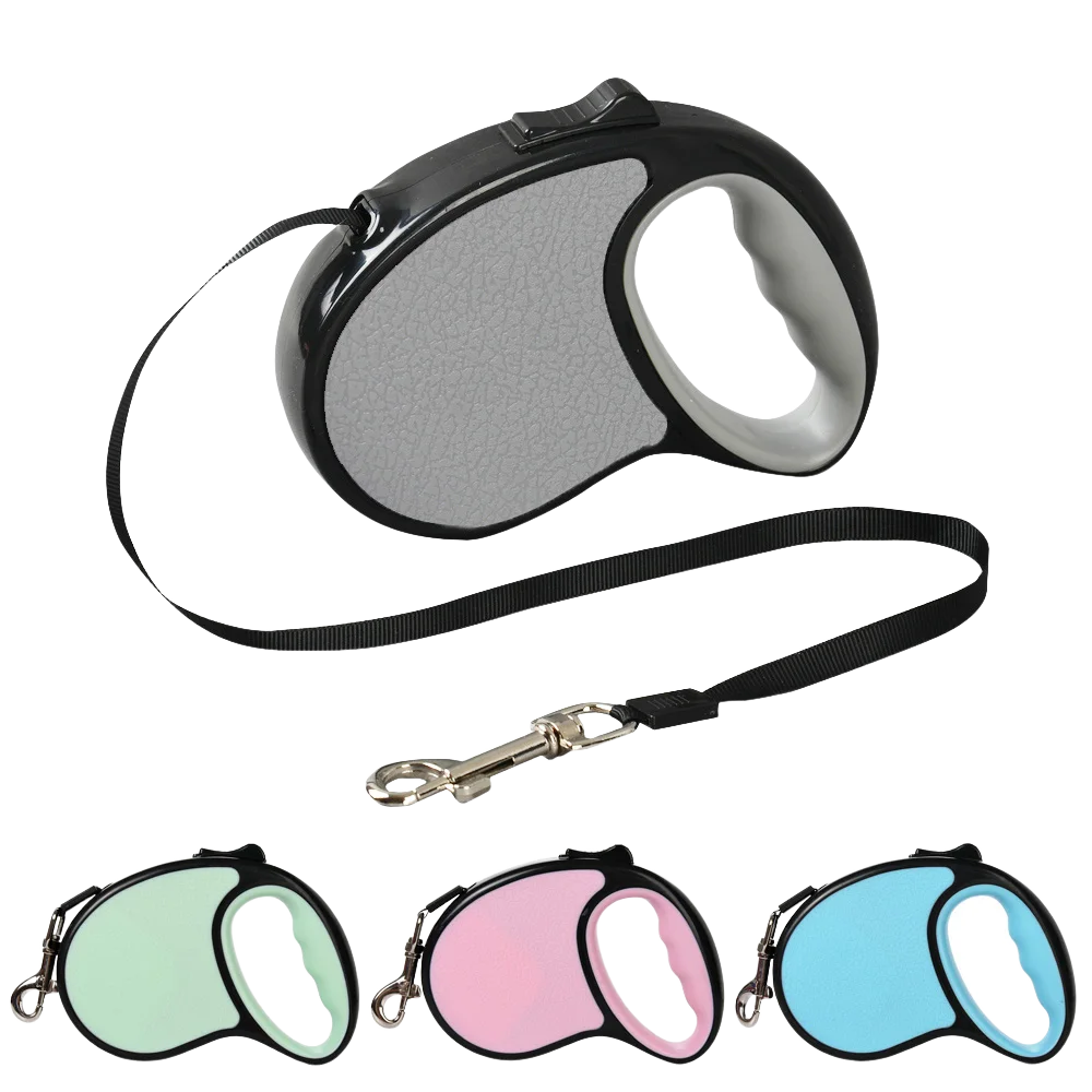 Automatic Retractable Dog Leash (3M & 5M) | Flexible Extending Lead for Small & Large Dogs (Pug, Chihuahua & More!)